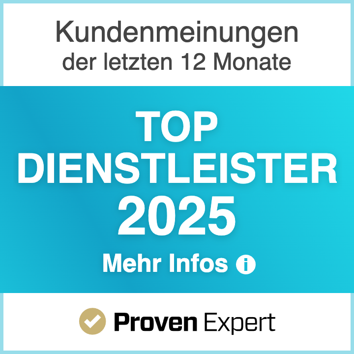 Provenexpert Top Dienstleister 2025