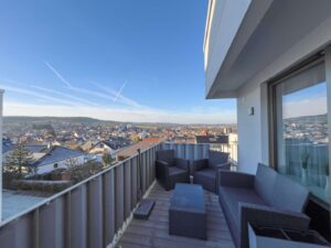 Balkon mit Ausblick
