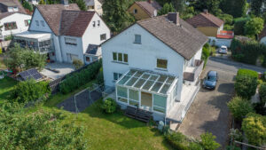 Hausansicht Gartenseite