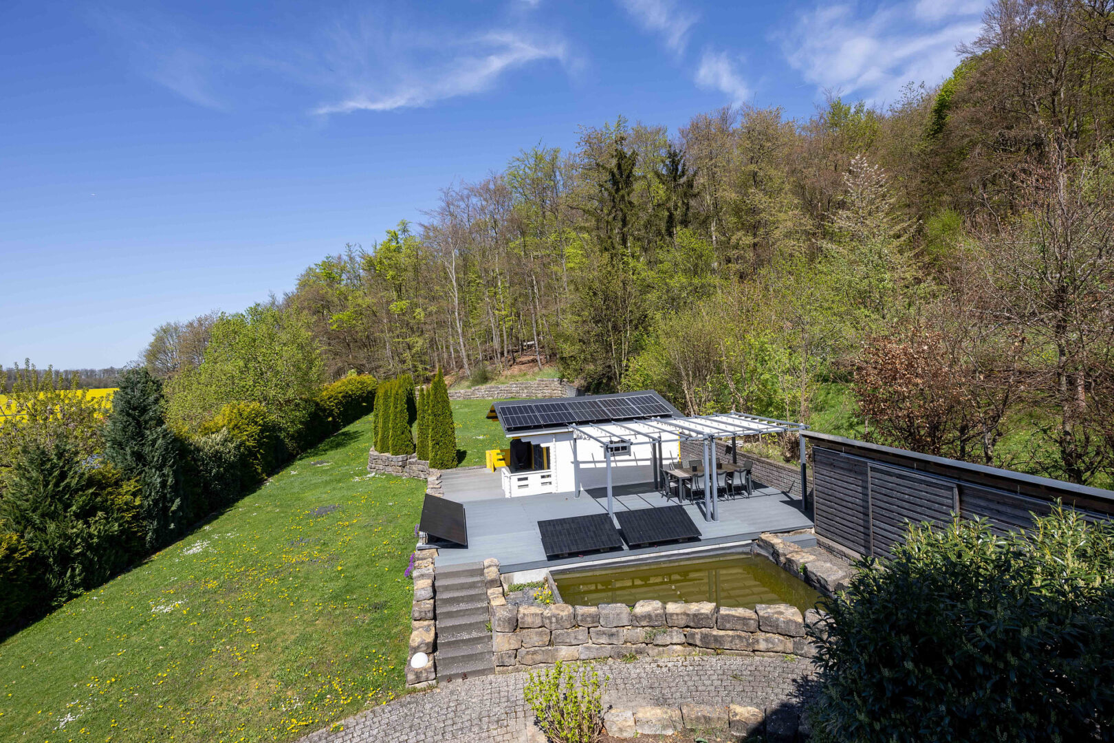 Blick in den Garten